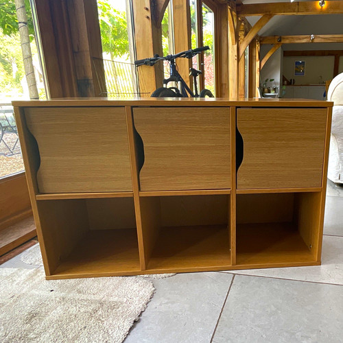 Aspace cube beech storage - cube,