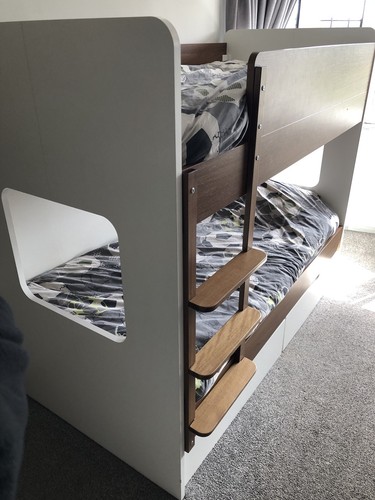 Aspace solid bunk beds with - bunk,