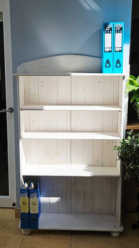 Aspace solid pine bookcase