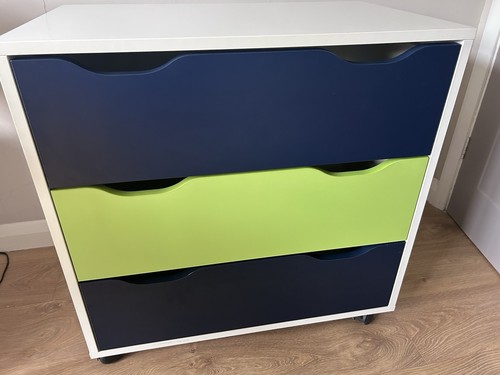 Chest drawer aspace blue - chest,