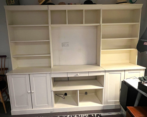 Aspace modular desk - desk,, bookcase