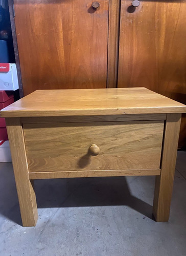 Solid oak side - oak,