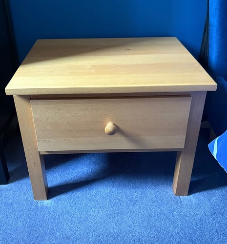 Pine bedside table aspace - pine,